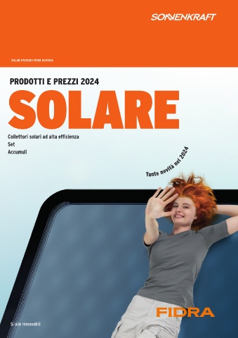 sonnenkraft - listino solare 2024